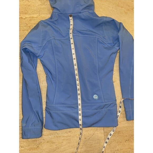 Women's Marmot Riverfront Blue Insulated Hooded Jacket Sz XS - Picture 5 of 7